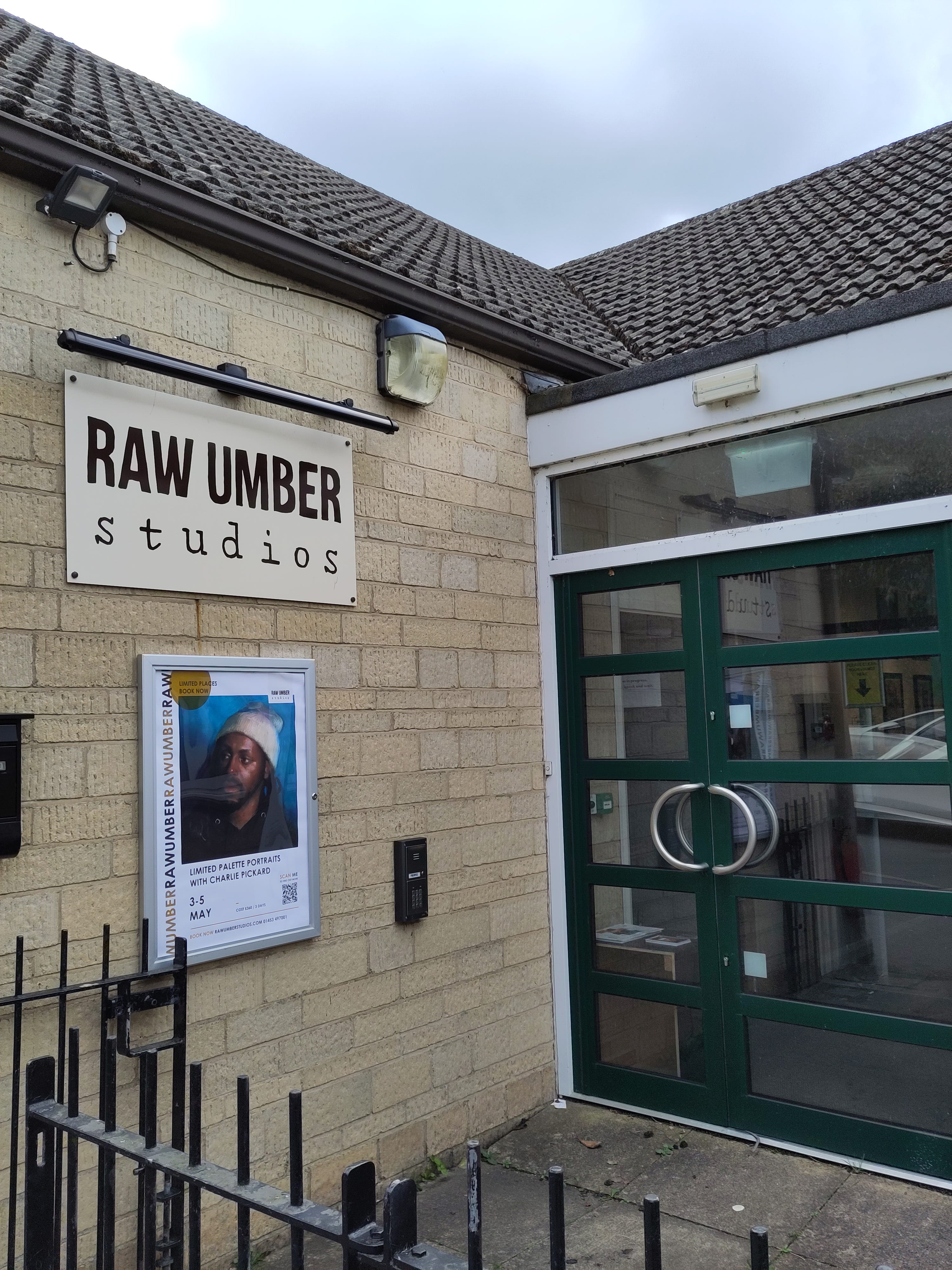 Raw Umber Studios Entrance.