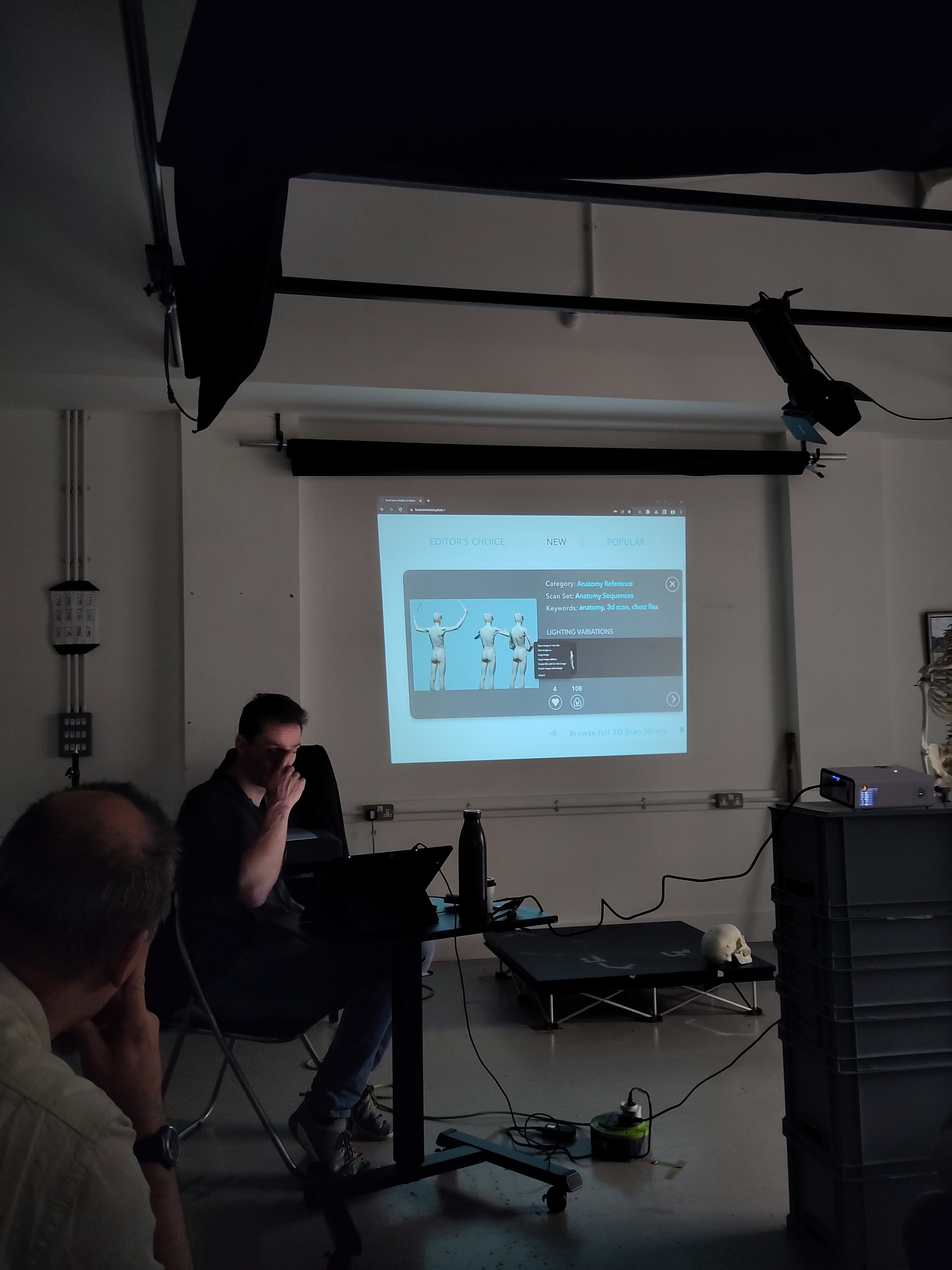 A Scott Eaton lecture.