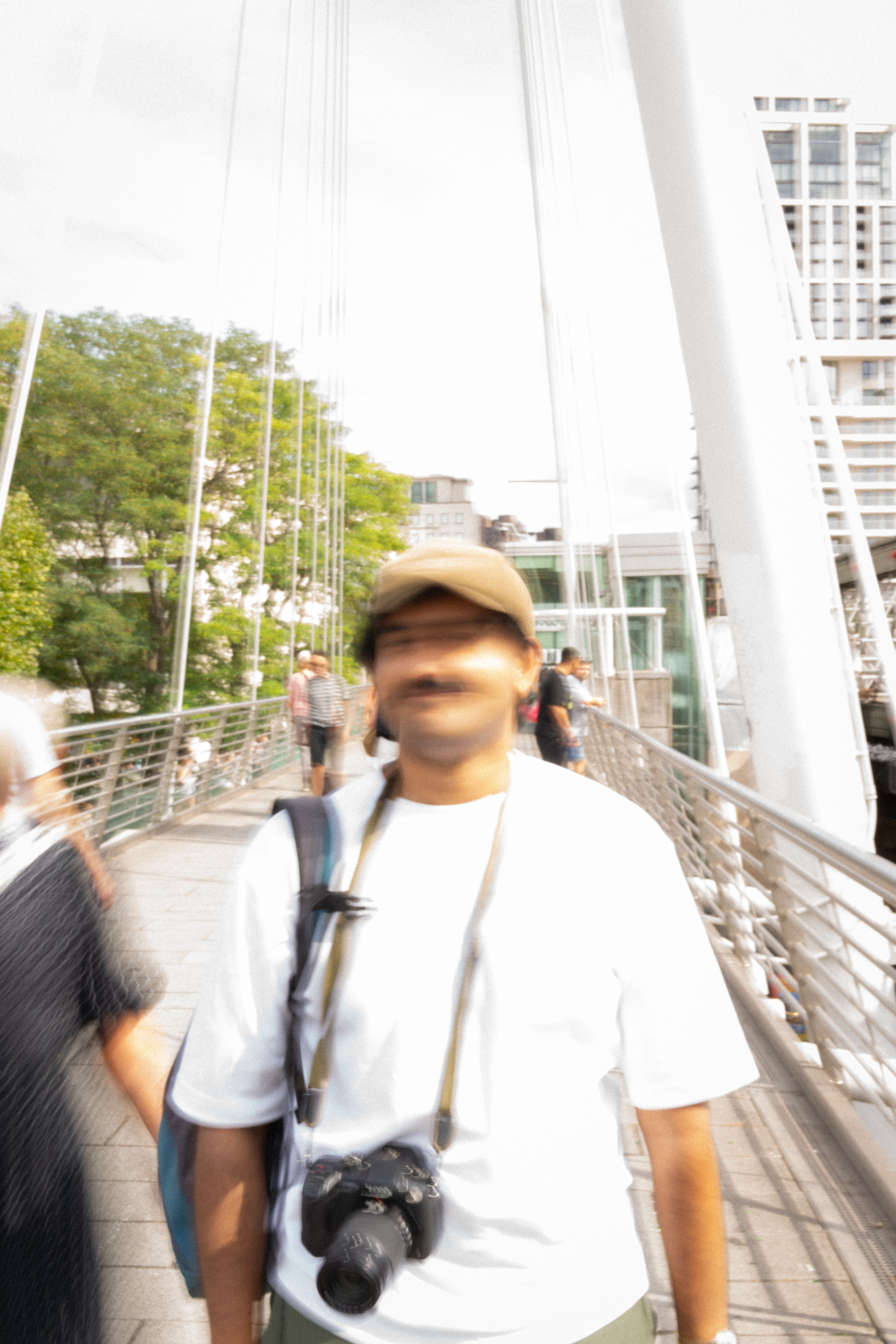 A blurry photo of Aniruddh